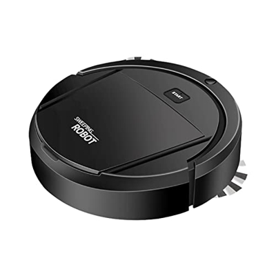 Robot aspirador automático - Bot auto detecta escaleras, alergias al pelo de mascotas, limpieza robótica del hogar para alfombras, azulejos de madera 