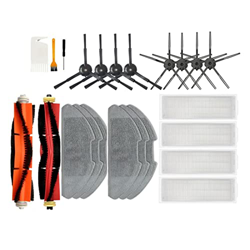 BOLKA Piezas de aspiradora Cepillo Lateral Principal, Filtro Hepa, paños de mopa compatibles con Xiaomi Mi Robot Vacuum-Mop 2 Lite/Pr/MJSTL/MJST1S, Pi características