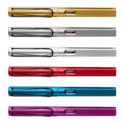 Ciieeo Juego de Pluma Estilográfica Elegante para Escritura de Caligrafía 6 Uds. Pluma Estilográfica para Bocetos Pluma de Punta de Pincel Flexible Re