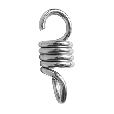 GUANGUAN LinTin 2pcs/Set Gancho de suspensión de Servicio Pesado Gancho Colgante de Resorte for 2-3 Asiento Colgante de jardín de Silla