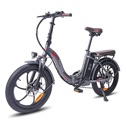 Fafrees F20 Pro Bicicleta eléctrica, 250W 18Ah Bicicleta eléctrica de Ciudad, 7 velocidades, Luz Trasera, Unisex Adulto, Gris en oferta