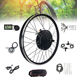 Kit de conversión de Bicicleta eléctrica Kit de Bicicleta eléctrica E-bike Buje de Motor sin escobillas Rueda Delantera 20"24"26"27.5"28"29"700C con T precio