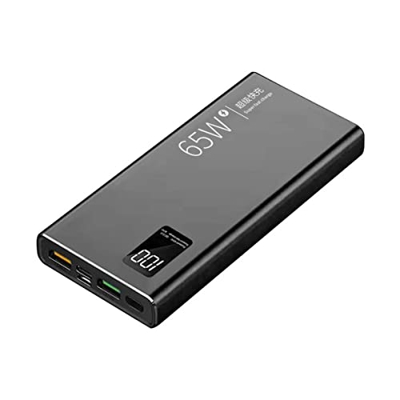 Giural Charger Portátil De 65W 50000Mah Power Bank, PA20W QC3.0 Paquete De Baterías Externas De Carga Rápida con Pantalla LED, Potencia De Emergencia 