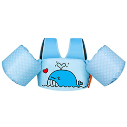 MoKo Chaleco Flotante para Niños, Chaqueta de Natación para Niños con Silbato y Correa de Seguridad Ajustable para Aprender a Nadar, Manguitos de Nata características