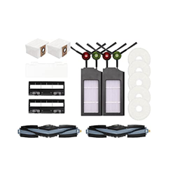 MATTLEY Robot de Barrido 18 Piezas compatibles con los Accesorios del Robot de Barrido Cobos X1 Mop Wiper Cepillo Principal Cepillo Lateral Cubierta d precio
