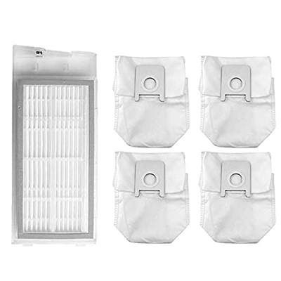 coserori Adecuado para y Mimi Eve Plus Accesorios de Robot de Barrido de Piso, Pantalla de Filtro de Bolsa de Polvo