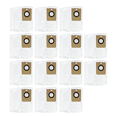 coserori Bolsa de Polvo de 14 Piezas para BOT L10 Plus, Accesorios de Robot de Barrido de Polvo, Bolsa de Tela, Bolsa de Polvo