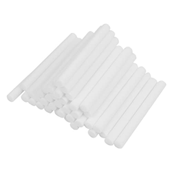Stuurvnee Filtro del Humidificador de 40 Piezas Palo de Esponja de AlgodóN de Repuesto de 8Mm X 8Cm para Humidificador USB Difusor de Aroma, Generador características