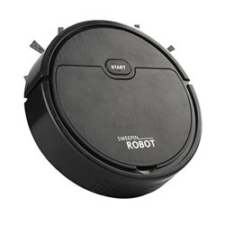 Robot aspirador automático - Bot auto-conocido, escaleras alergias al pelo de animales, limpieza de la casa robótica para alfombras de madera dura, az precio