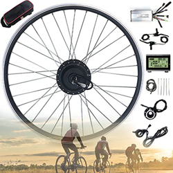 Amick Kit de conversión de Bicicleta eléctrica de 36V y 500W, Kit de conversión de Rueda Delantera/Trasera para Bicicleta eléctrica de 20"24" 26"27,5" precio