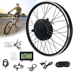 Kit de bicicleta eléctrica 20", 24", 26", 27,5", 28", 29", 700c rueda delantera 48V 1000W 1500W Kit de conversión de bicicleta, motor de cubo de cicli características