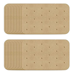 Warmzfh 200 piezas de pergamino para freidora de aire Ninja Foodi XL 6 en 1 revestimientos de freidora de aire precortada para Ninja DZ201 FG551 precio