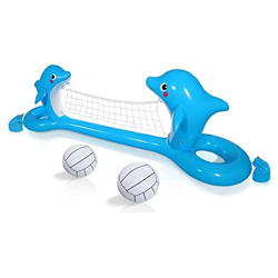 Juego de voleibol de piscina Juegos de piscina for adultos y niños en familia Juguetes de piscina for adolescentes Piscina inflable Verano al aire lib en oferta