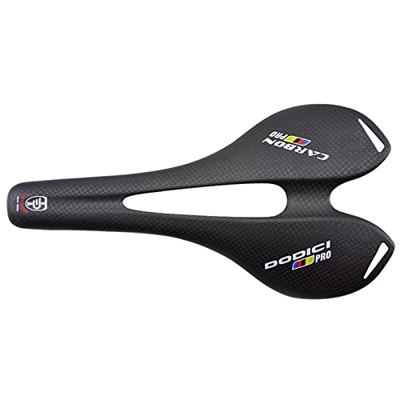 GAWDI Asiento De Bicicleta De Absorción De Impacto Hueco Ultraligero MTB Bicicleta De Carretera Vtt Asiento De Carreras Hombres 3K Mate Fibra De Carbo