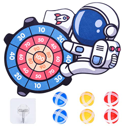 FORMIZON Juego de Tablero de Dardos, Plegable Diana Infantil de Velcro con 8 Bolas Adhesivas, Tablero De Dardos Colgante para Interiores o Exteriores, características