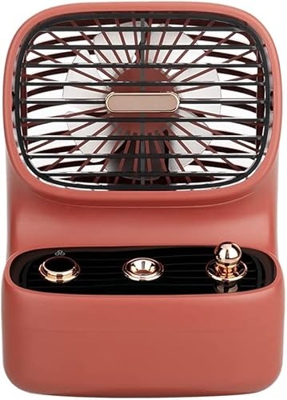 Lincheer Ventilador portátil de Escritorio, Ventilador de Mesa, humidificador de Aire de refrigeración for el hogar, Aire Acondicionado, Enfriador de 