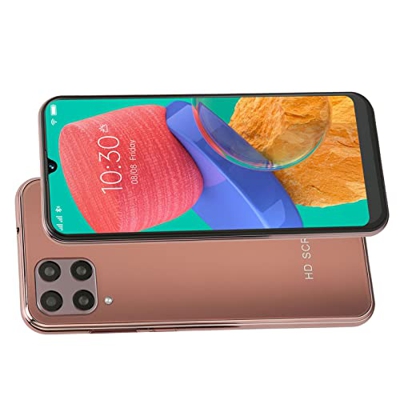 Laihua Teléfonos Inteligentes de 6,53 Pulgadas 4GB RAM 64GB ROM Desbloqueo Facial Teléfonos Inteligentes 13MP 8MP Ranuras triples para Oficina Enchufe