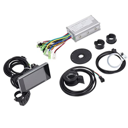 Controlador de Motor sin Escobillas E-Bike 36V / 48V 250W / 350W 15a Kit de Controlador de Motor de Conversión de Bicicleta Eléctrica con Panel M6 par en oferta