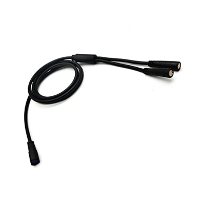 Oniissy Bicicleta eléctrica cortada conectar 1T 2 cable para BAFANG M500 M510 M600 Mid-Drive Kit de motor