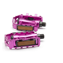 1pair Bicicleta Pedales de Bicicleta MTB Pedal Pedal Pedal Ciclismo Aleación de Aluminio Ultra-Luz Hueco Cause Plano Pedales Pieza de Bicicleta Pedale precio