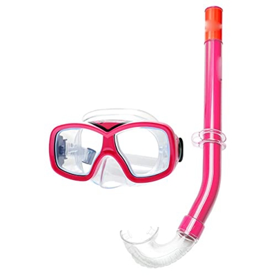 Gafas de Buceo Dry Snorkel Set Snorkeling Kids Máscaras for hombres y mujeres Marco grande Gafas de apnea for jóvenes Máscara de snorkel for buceo con
