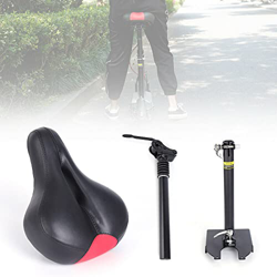 Asiento de scooter, plegable, suave, cómodo, amortiguador, sillín de bicicleta, silla de moto, accesorio de repuesto para scooter eléctrico para scoot precio