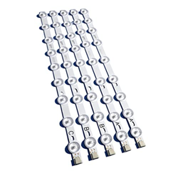 AURH 5 uds Tira de LED for iluminación Trasera 40"39" NDV REV1.0 ABC VES400UNDC-01 VES400UNDS-02 03 40L1333DB 40L3453DB 40PFL3018T/12 42hxt12u XIXINYA características