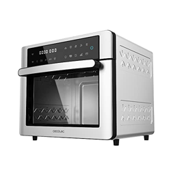 Cecotec Horno Freidora de Aire Caliente Bake&Fry Touch. 14-25-30 Litros, Convección, Pantalla Táctil (30 L, Acero) características
