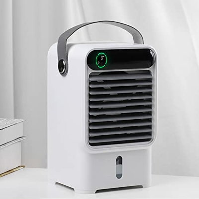 Lincheer Aire Acondicionado portátil, Enfriador de Aire doméstico, función de sincronización, purificador, humidificador de Carga USB, Ventilador Enfr