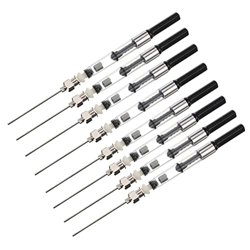 NUOBESTY 8 Piezas Pluma Estilográfica Pluma Estilográfica Tinta Jeringa Relleno Resorte Jeringa Tinta Llenado Jeringa Tinta Jeringa Relleno características