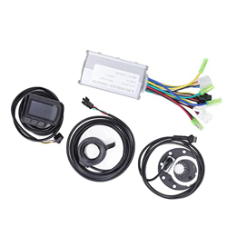 Wakects Controlador de Motor sin Escobillas E-Bike 36V / 48V 250W / 350W 15a Kit de Controlador de Motor de Conversión de Bicicleta Eléctrica con Pant en oferta