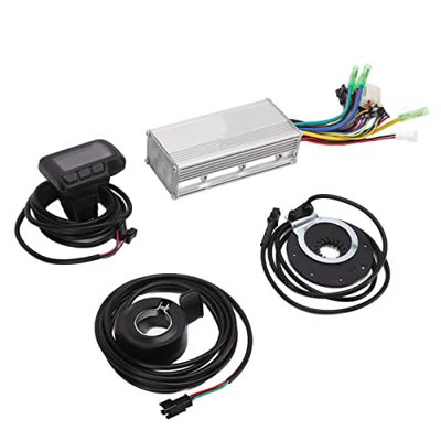 Controlador de Bicicleta Eléctrica Motor sin Escobillas 36V / 48V 500W 22a Kit de Controlador de Motor de Conversión de Bicicleta Eléctrica con Pantal