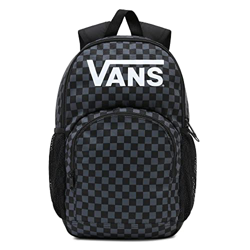 Vans Mochila Unisex para niños Alumni, Negro a Cuadros, Talla única en oferta