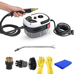 XWSM Limpiador De Vapor De Alta Presión De 2500 W, Máquina De Limpieza De Vapor Portátil De Mano, Limpiador De Vapor Eléctrico para El Hogar, Máquina  en oferta