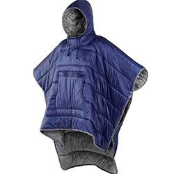 HONTIN Saco de Dormir humanoide: Manta con Capucha, Poncho portátil, Abrigo cálido, Capa de Agua a Prueba de Viento para Clima frío al Aire Libre, Uso precio