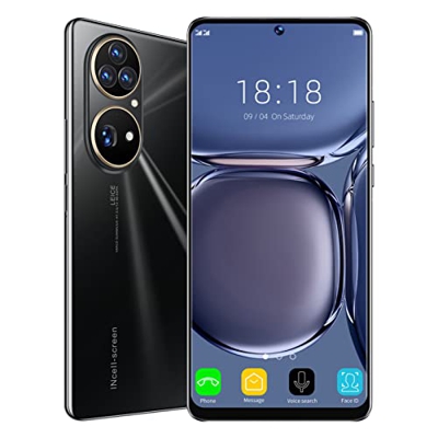Teléfono Celular 5G, Teléfono Inteligente Android Desbloqueado, 16GB + 1T, Pantalla FHD de 7.3 ", Cámara de 36MP + 64MP, Ranuras para Tarjetas Duales,
