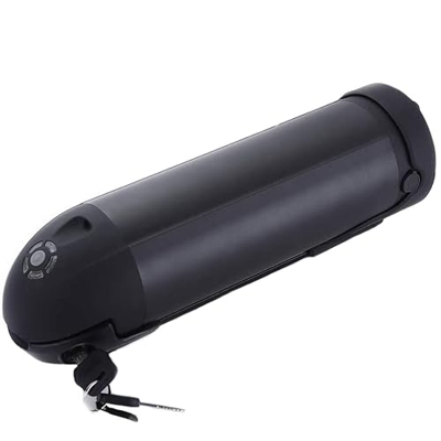 WILLQ Batería de Bicicleta eléctrica 36V 10,4Ah batería de Botella de Agua para Bicicleta eléctrica con Cargador y Soporte Paquete de batería de Litio