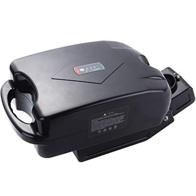 WILLQ Batería de Bicicleta eléctrica 36V 10.4Ah batería de Tubo de sillín de Bicicleta eléctrica Paquete de batería de Iones de Litio para 100W 200W 3