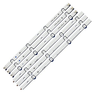 AURH Tira de LED for iluminación Trasera de 3 Piezas, 8 lámparas for 43 Pulgadas, 1 Barra, 24EA, 43uh619v, 43UH610V, 43UH6030, UF64, UHD_A, 43LH5700, 