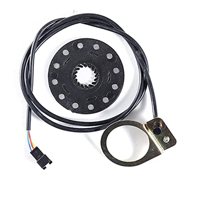 fengfeng Bicicleta eléctrica Ebike Power Pedal Assist Assistant Sensor PAS System 5/8/12 Sensor de velocidad magnético (color: oro)