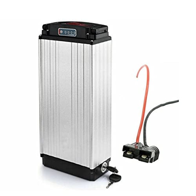 TGHY Batería de Bicicleta eléctrica 48V Portaequipajes Trasero Batería de Bicicleta montaña Repuesto Batería de portaequipajes Batería de Litio Ebike 