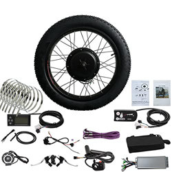 ZQD E-Bike Kit De Conversión De 26 Pulgadas - 48V 1000W Kit De Conversión para Bicecleta Eléctrica con Controlador De Modo Dual (Color : Rear) en oferta