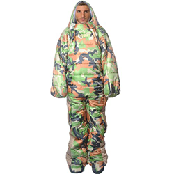 HONTIN Sacos de Dormir para Acampar con piernas Traje de Dormir portátil cálido a Prueba de Viento para Adultos para Acampar, Caminar y al Aire Libre características