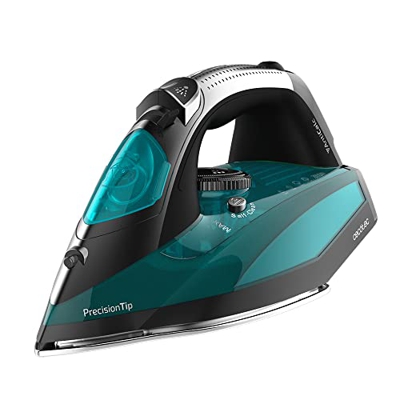 Cecotec Plancha Ropa de Vapor Fast&Furious 5020 Force. 2600 W, Suela Ultradeslizante, Antirrayadura, Vapor Continuo 60 g/m, Golpe de Vapor 210g/min, S