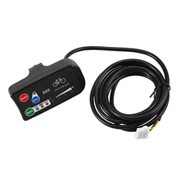 Warmzfh Pantalla LED 24 V 36 V 48 V bicicleta eléctrica KT LED 880 E-Bike Panel de control de la exhibición de piezas de bicicleta eléctrica para cont en oferta