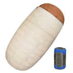 Saco de dormir para acampar, sacos de dormir para adultos, niños, adolescentes, clima frío, saco de dormir cálido, invierno para acampar en 3-4 estaci en oferta