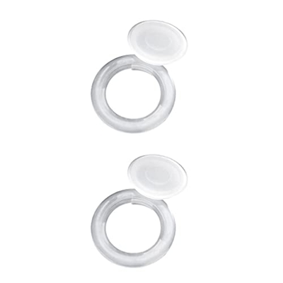 Allayu 2 Juegos de Parasol de, anillos con agujeros para sombrilla, tapones para sombrillas de Patio, juego de tapas de plástico, accesorios de decora