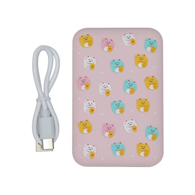 Mr Wonderful Power Bank, Slimmest USB Triple 3A de Alta Velocidad 10000Ah Wondee Bateria Externa Kittens, Bateria Portatil Compatible con smartphopne 