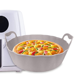 WEING Forros Reutilizables para freidora de Aire | Bandeja Antiadherente para Hornear de Silicona para freidora de Aire | Revestimientos de freidora d precio