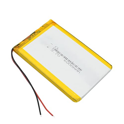 BOTTHEALTH Batería de 3.7v 6000mah, Recargable para Dvr GPS Mp3 Mp4 Grabadora de Datos deviaje paravehículos Impresora portátil de Libros electrónicos